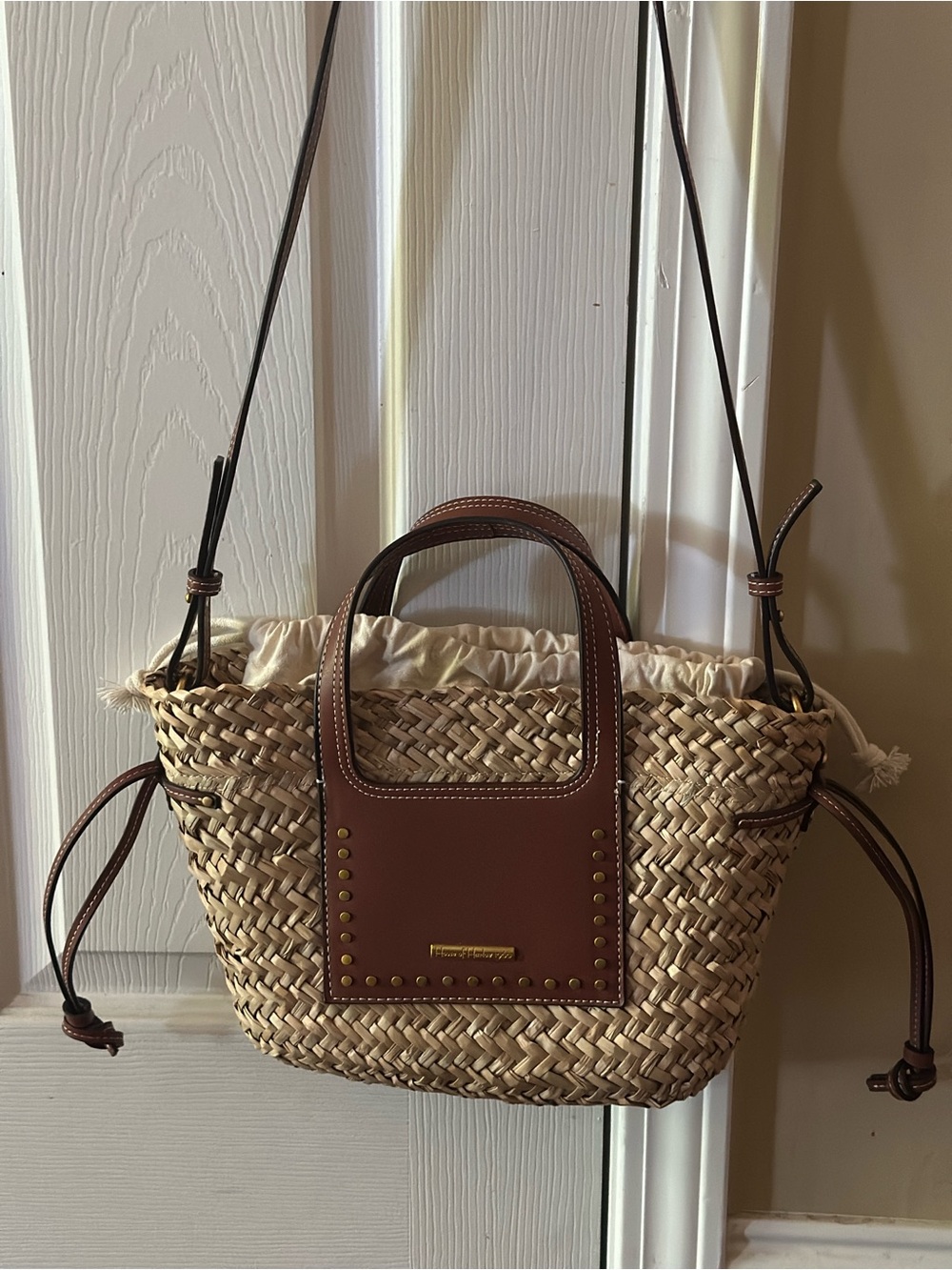 NWOT House of Harlow 1960 Straw Bag